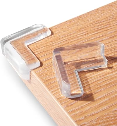 Haus Projekt Corner Protectors for Kids 8 Pack Clear Edge Guards