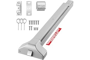 VEVOR Push Bar Panic Exit Device, 28" Premium Metal Commercial Panic Bar for Exit Doors, Emergency Exit Door Hardware with Wa