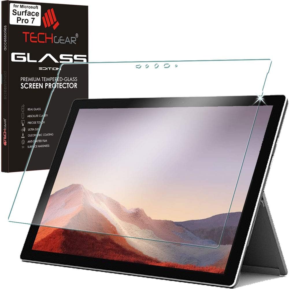 TECHGEAR Anti-Glare Screen Protector Compatible with Microsoft Surface Pro 7 / Pro 7 Plus