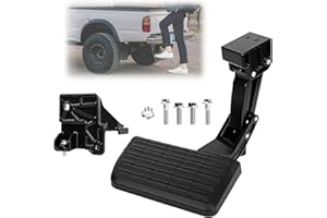 BBTEQEKN Rear Bed Step Tailgate Bedstep for Toyota Tundra 2022-2024, Foldable Truck Step Plate with 330 Lbs Replacing PTS30-3