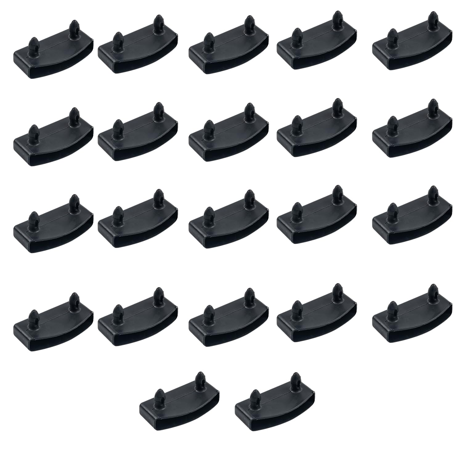 Sgehai 22 Pcs bed slats, replacement bed slat end clip,plastic bed slat holders caps 55mm,for double/single bed and king size replacement support cap
