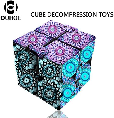 Luxury EDC Cube,Victorcn Infinity Mini For Stress Relief Fidget Anti Anxiety Stress Funny