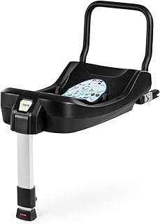 Hauck Isofix Base, mit Babyschale Comfort Fix kompatibel, mit drei Farbindikatoren für Sicherheit, ECE Gruppe 0 + (0-13 kg), schwarz