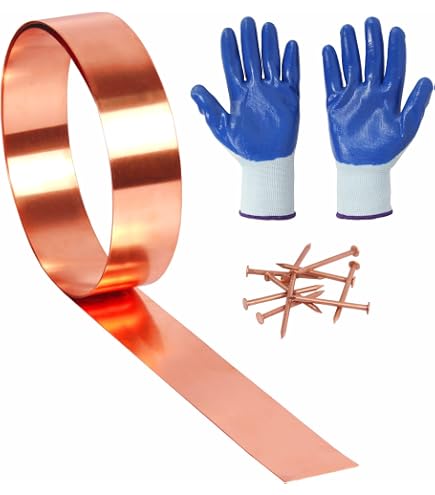 Copper Sheet Uxcell Pure T2 Roll - 0.2mm Thick, 3.5Ft X 6In, Soft ...