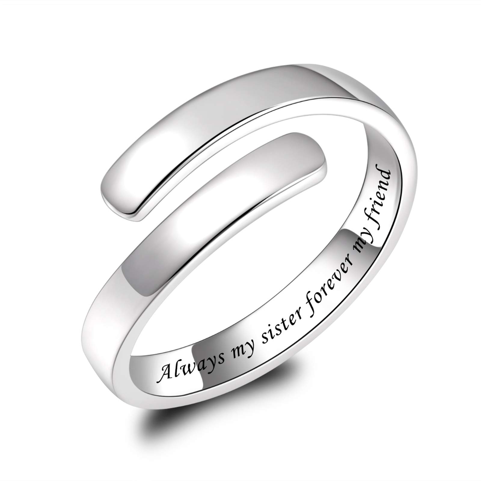 Always My Sister Forever My Friend Sister's Ring