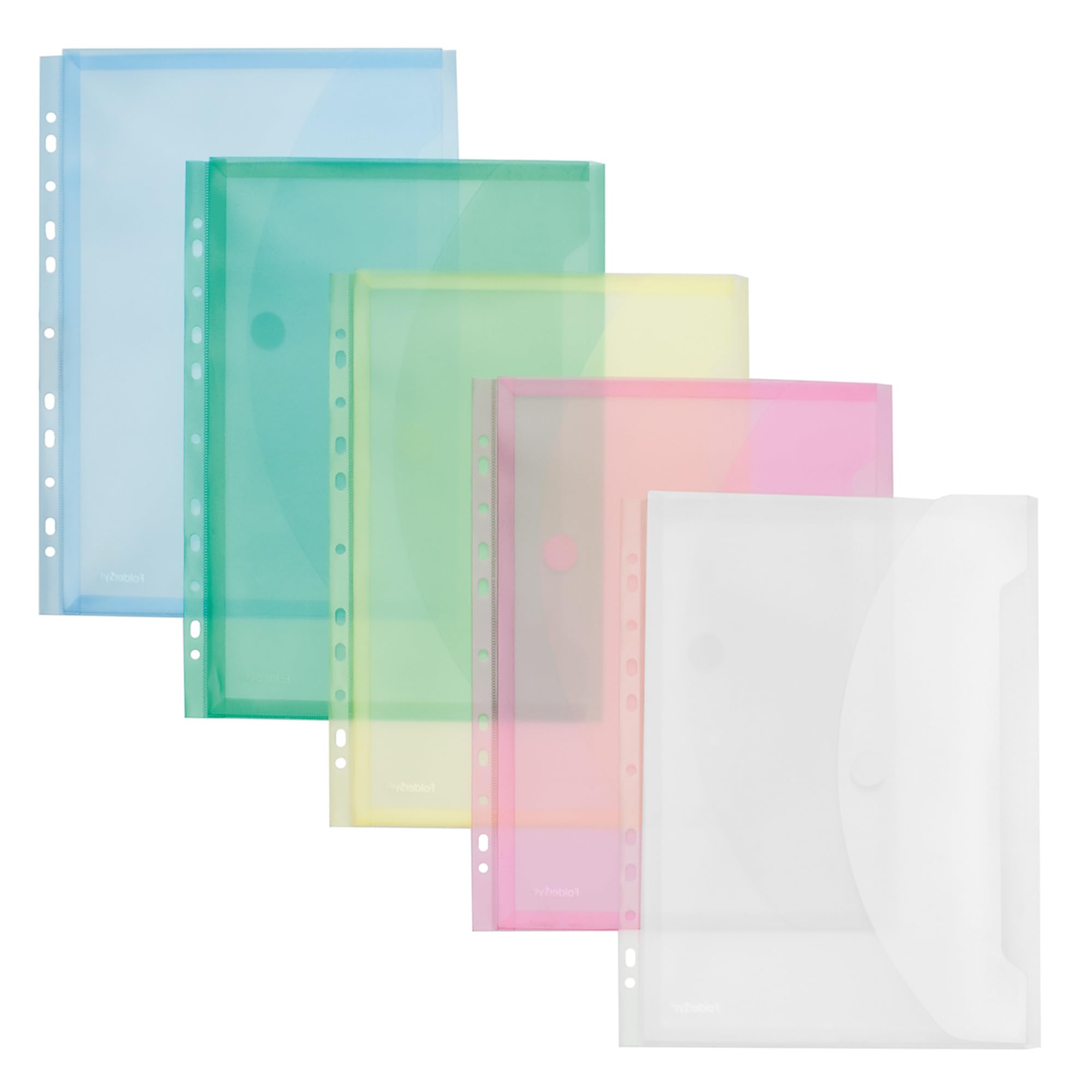 FolderSys 40109-94 Clear Pockets M.Lr U.Df Pack of 10 — image 1