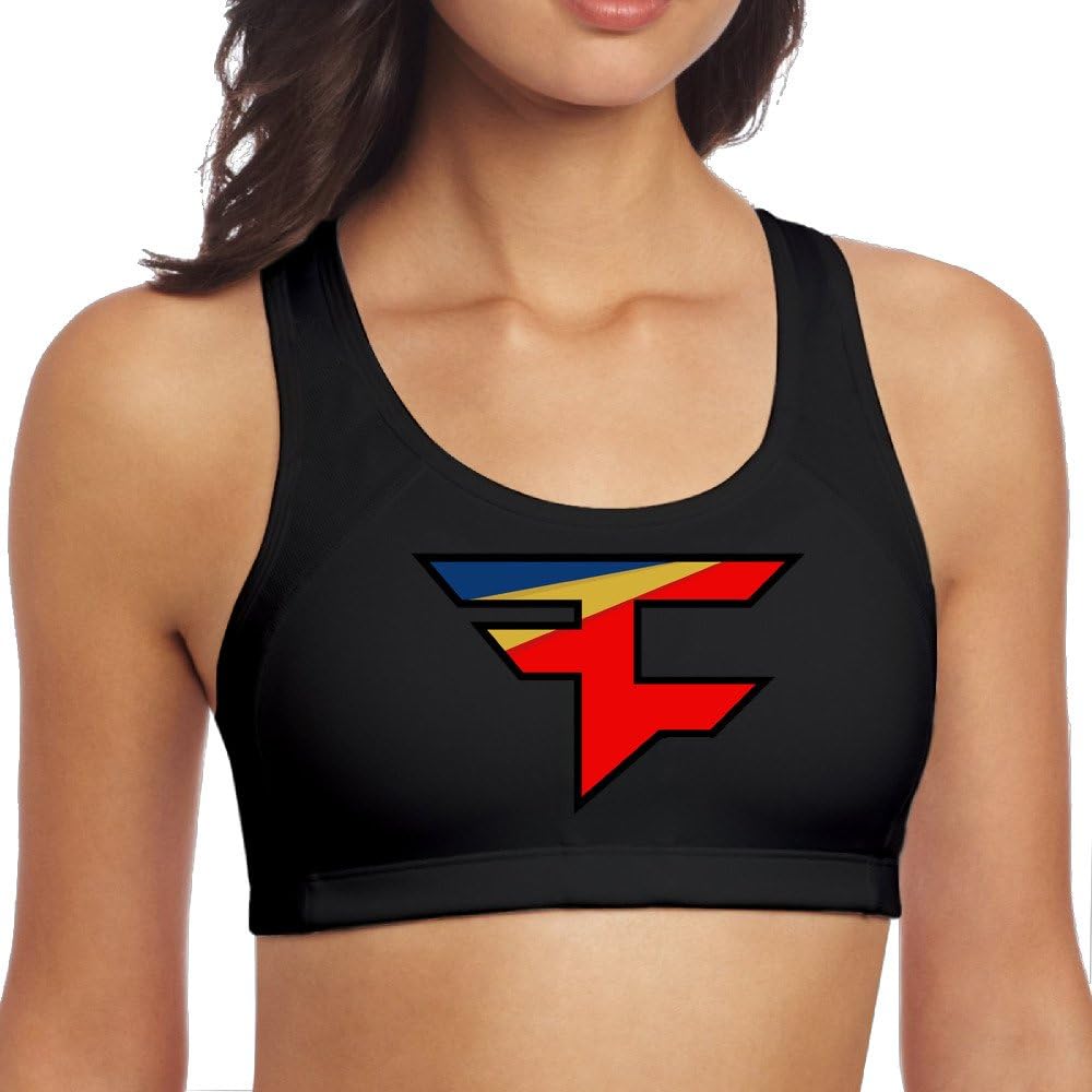 Sokie Women's FaZe Clan Workout Yoga Sports Bra