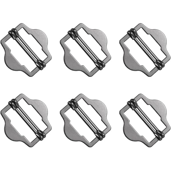 Uxcell Metal Baseball Cap Buckle - 10 Pack, Zinc Alloy, Adjustable Strap Slider, 17mm - View #10