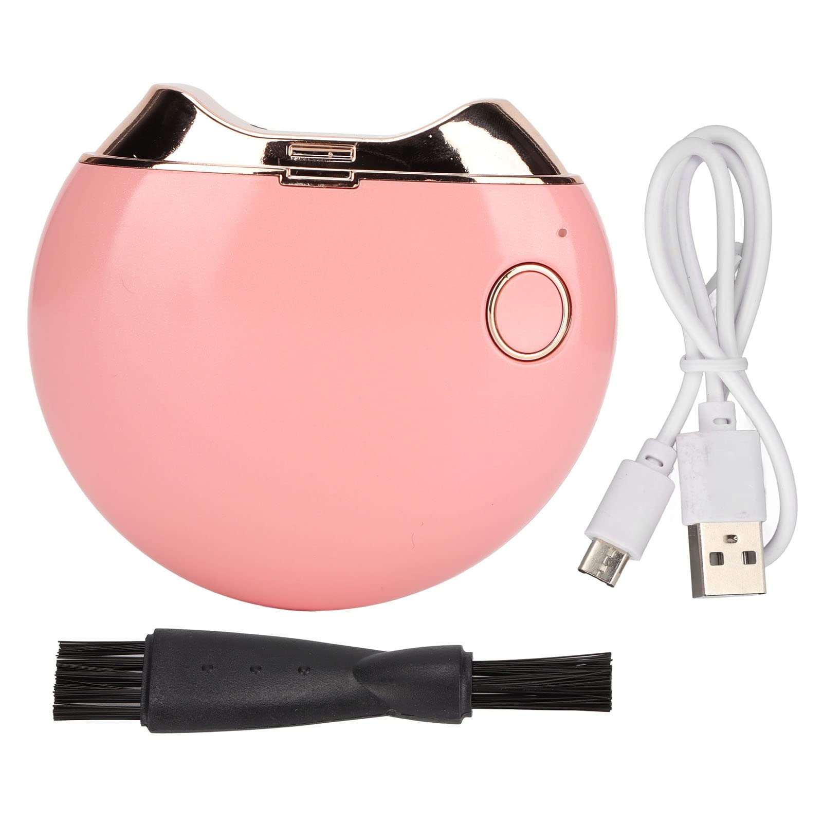 Electric Nail Clippers, Automatic Nail Trimmer, Cordless Curved Design, Portable Manicure Tool, Pink