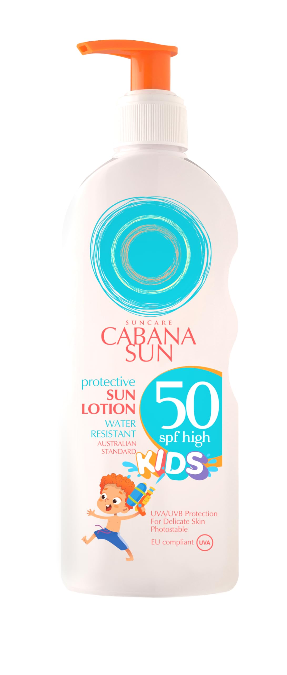 Cabana Sun Lotion for Kids SPF50, 150ml