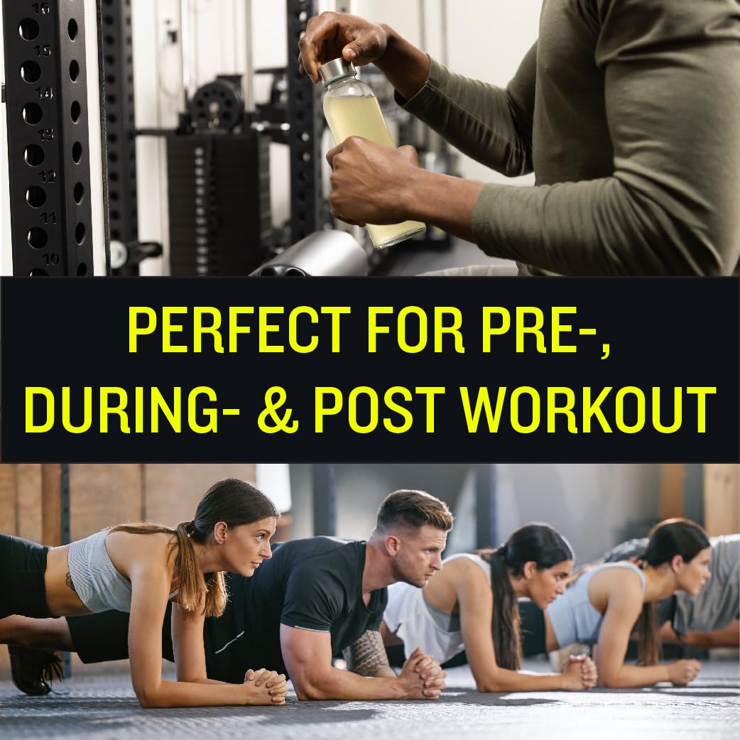 UNBROKEN Amino Energy Tablets with All 9 EAA & BCAA Amino Acids in Free-Form, Amino Acids Supplement for Faster Recovery & Less Muscle Soreness, Post & Preworkout for Men & Women,10 Serv. Lemon/Lime.