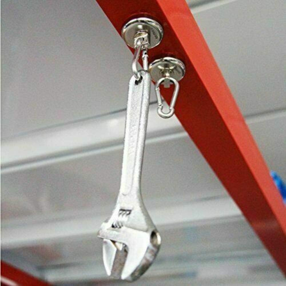2 PCS Carabiner Hooks, 60LBS Heavy Duty Neodymium