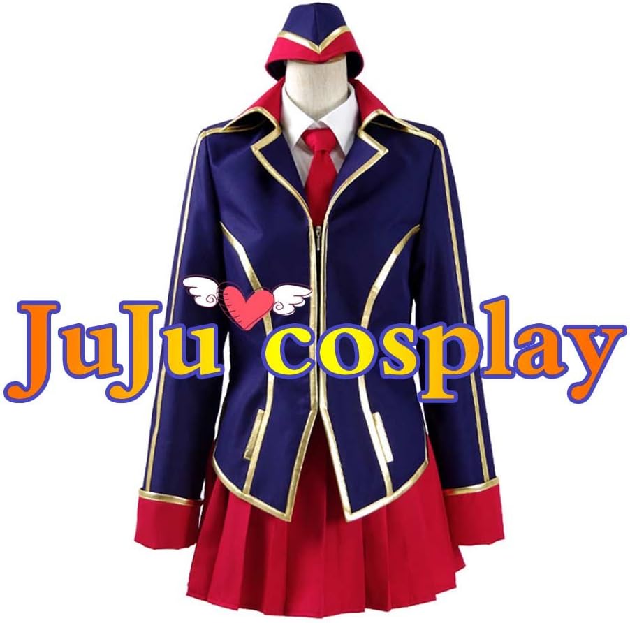 Amazon Jujucosplay プロジェクト クオリディア 宇多良 カナリア うたら カナリア コスプレ衣装 女性用sサイズ 新ゲーム 制服 キャラクター ステージ仮装 舞台服 ハロウィーン 演出服 コスチューム イベント 変身 変装 コス アニメ コスプレ 仮装