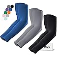 GOUNOD Arm Sleeves for Men Women,Compression Sleeves to Cover Arms for Men Working,Sun Sleeves for Men UV Protection