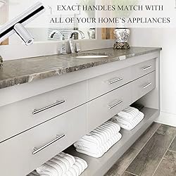 Probrico 4 Inch Polished Chrome Cabinet Handles 30