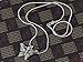 Alilang Silver Tone Abalone Colored Stone Butterfly Insect Wings Pendant Necklace