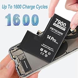 FBTDCHOK 7900mAh Upgraded Replacement Battery