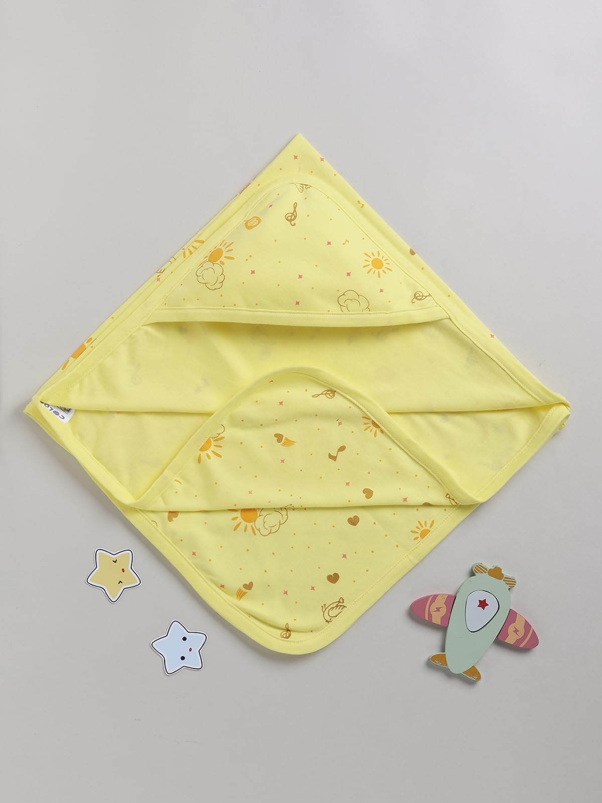 Peek A Boo by Rupa Baby Boys' Gift Set, Perfect for Baby Shower Clothing Set, 100% Cotton, Ultra Soft, Breathable 4
