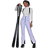 GS SNOWING Women's Snow Bibs Pants Insulated Waterproof Windproof Winter Ski Pants Snowboarding Overalls