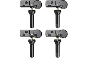CDWTPS TPMS Sensor Dodge,4 Pack 433MHz Tire Pressure Monitoring System Sensor Compatible with Dodge Jeep Ram OE#56029398AB.68241067AA 68241067AB 56029398AA 68402371AA 68464665AA