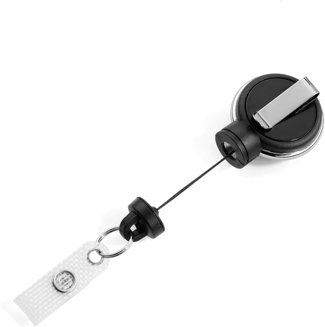 Durable Card Holder with Extra Strong Badge Reel, 360 Degree Rotatable Clip, For Heavy Card Holders or Keys, Upto 300g - Image 4