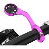 Bike Computer Mount,Out Front Cycling Computer Mount with Adapter Work for Garmin,for Wahoo,for Cateye,for Bryton,Cycling Computer Holder for Sport Camera &amp; Lights,Fit for 25.6mm &amp; 31.8mm Handlebars