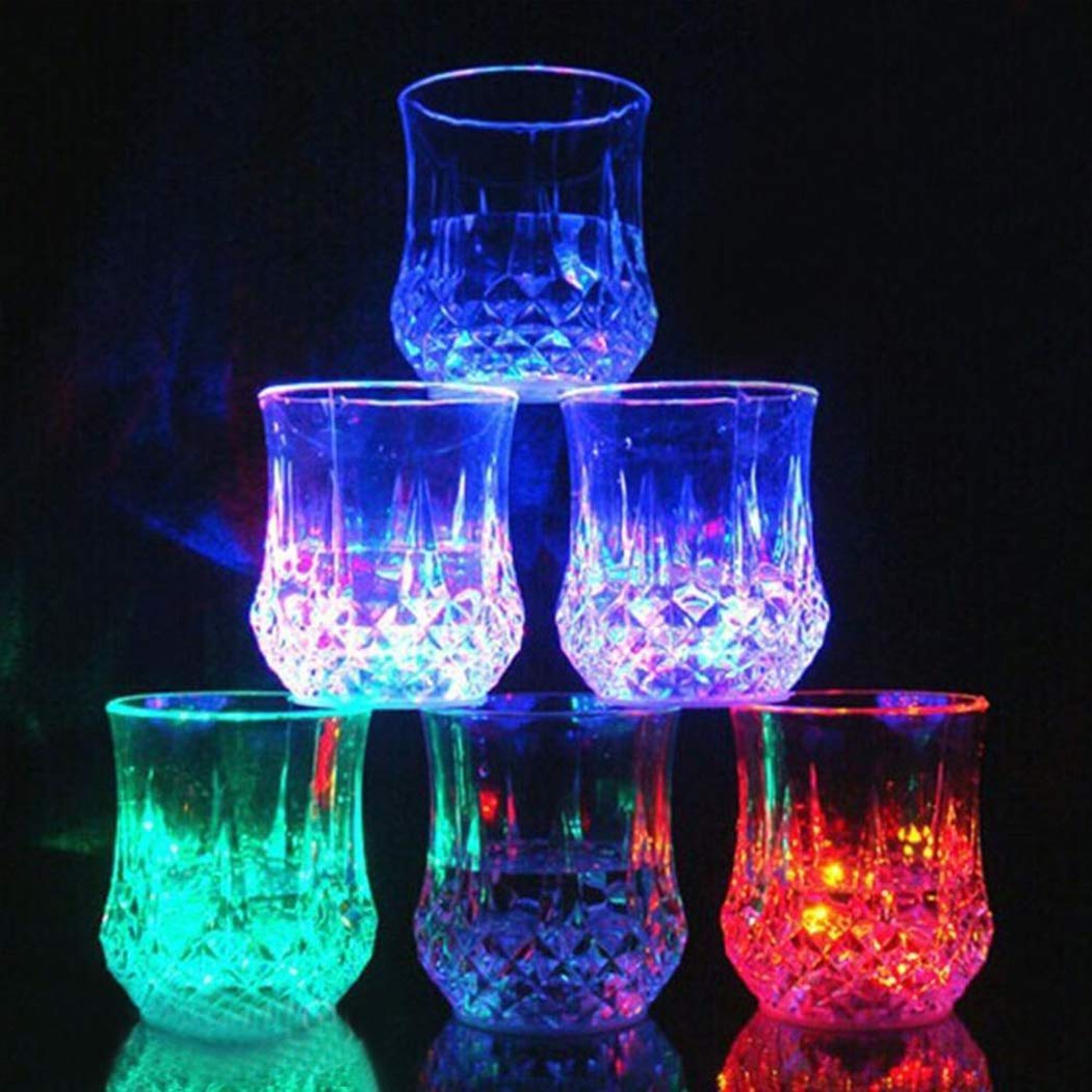 LOKIUS Festa Nuziale LED Birra Whisky Bar Club Bevanda Cup Night Light Cup