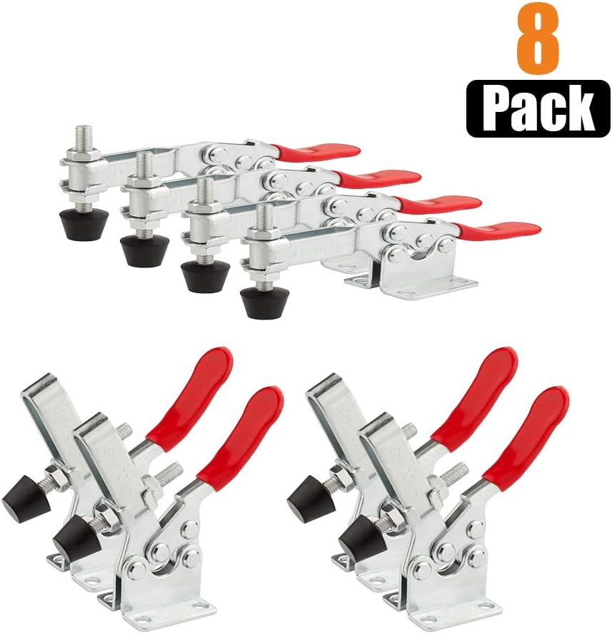 8 Pack 201B Toggle Clamp, STARVAST 220Lbs Holding Capacity Hand Tool