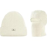 Skull Cap 2 in 1 Balaclava Ski Mask Winter Balaclava Mask Warm Face Mask and Beanie Hats for Men Women
