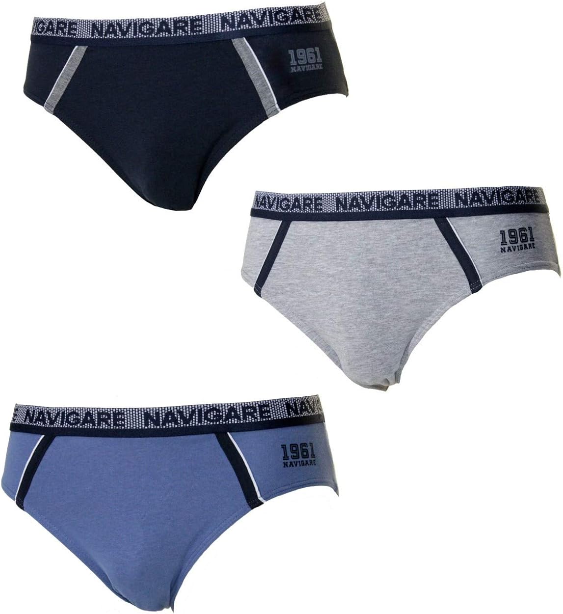 Navigare Slip Bambino - Confezione Da 6 Mutande Colorate Per Ragazzi 10-16 Anni - Foto 6