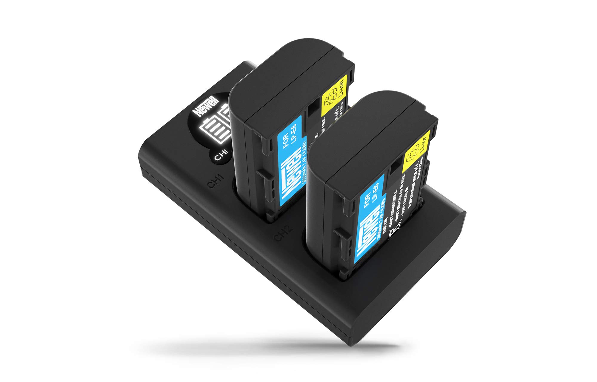 Newell Double Charger Kit + 2 LPE6N Batteries