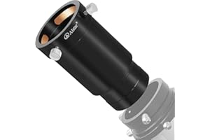 Alstar 2-Inch Telescope Eyepiece Extension Tube Adapter - Optical Length 80mm - with Standand 2-Inch Filter Threads