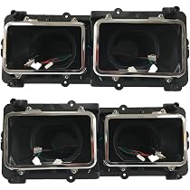 Driver Side Headlight Bezel With Turn Signal For 1989-2002 Freightliner FLD – United 32336