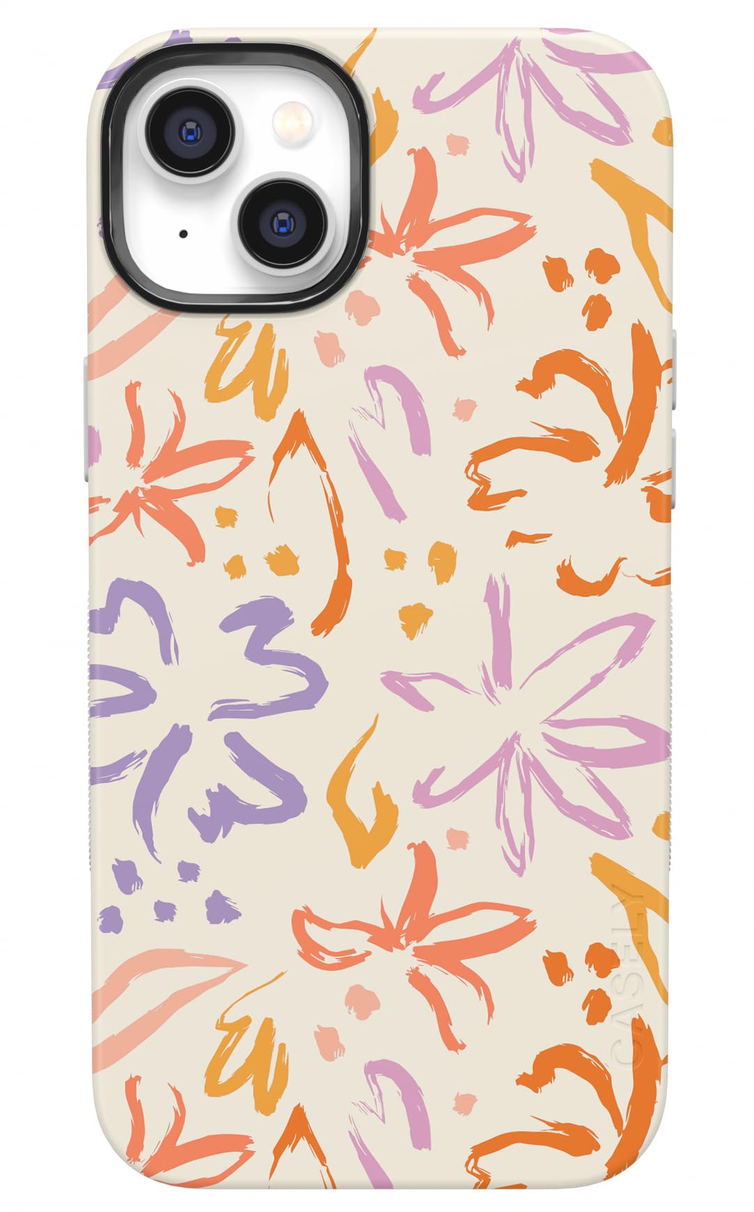 Casely iPhone 14 Case | Hibiscus Blooms | Hawaiian Floral | Compatible with MagSafe | Bold Protective Design Image