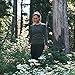 100% Merino Wool Women's Lightweight Crew - Base Layer Long Sleeve Shirt - Black - Medium
