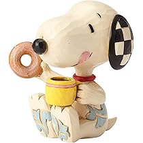 Amazon.com: Enesco 6001297 Jim Shore Peanuts Snoopy Donuts