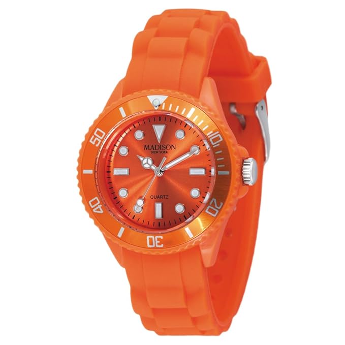 Madison New York Unisex-Armbanduhr Candy Time Mini Analog Silikon L4167-04/3