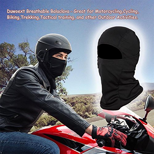 image for DUWOEXT Balaclava Breathable Motorcycle Face Mask Lightweight Adjustab