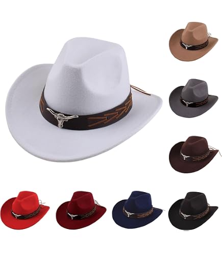 Chapeau Panama Vintage En Feutre - Large Bord, Taille Unique - Pour Homme Et Femme - Idéal Cosplay Ou Quotidien - 6