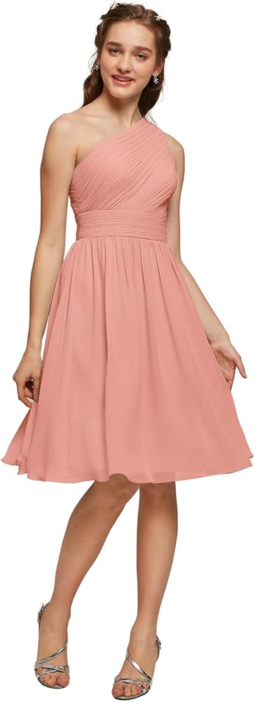 ballet pink bridesmaid dresses
