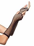 Leg Avenue Womens Triangle Net Fingerless