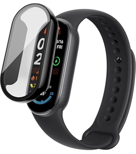 Mi Band GIOPUEY [2 Pack Funda Para Xiaomi Mi 9, Protector De