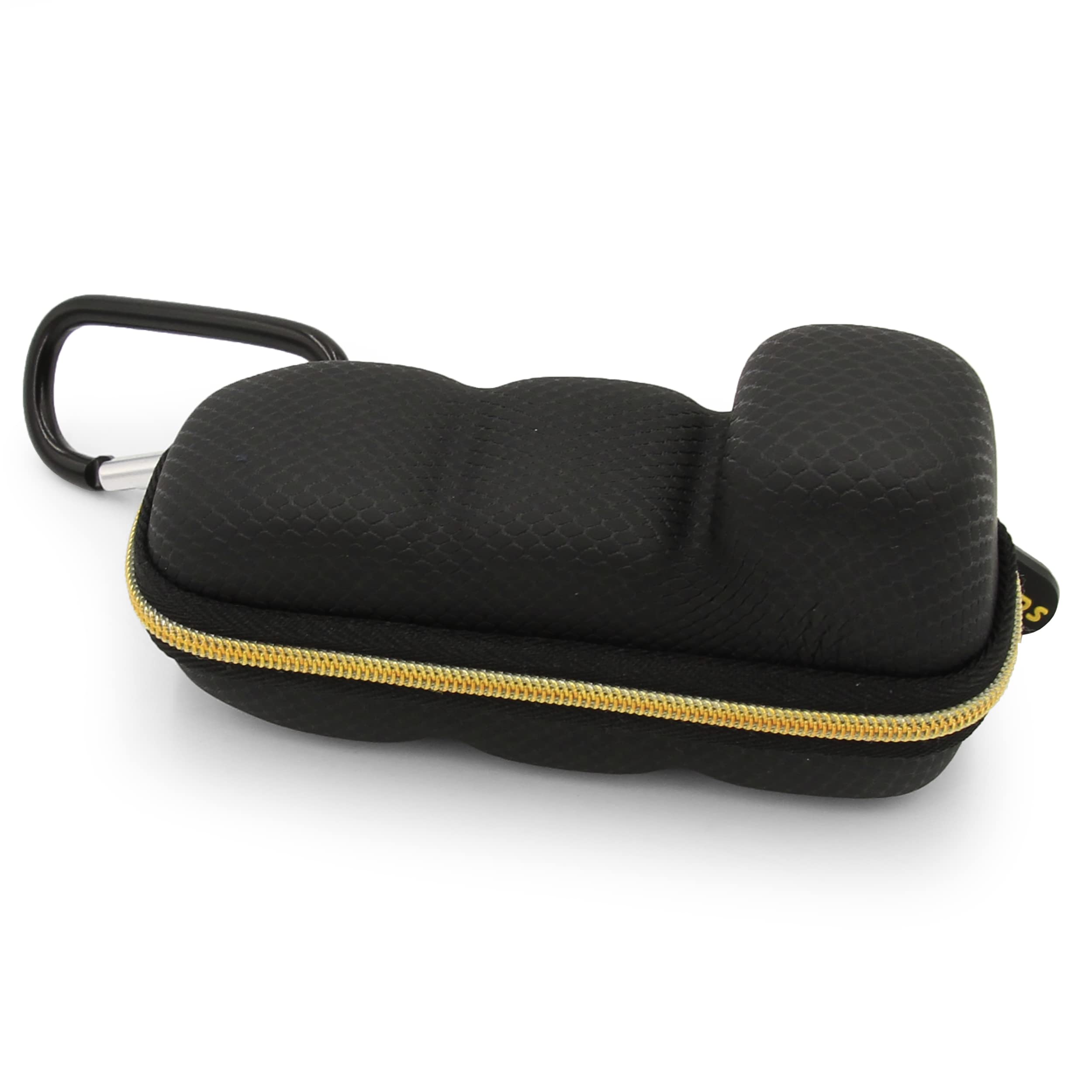 CASEMATIX Asthma Inhaler Case with Lanyard and Clip On Keychain Carabiner, Inhaler Holder Extended to Fit Standard Rescue and New Albuterol Inhaler Devices up to 4 Inches - Includes Asthma Case Only