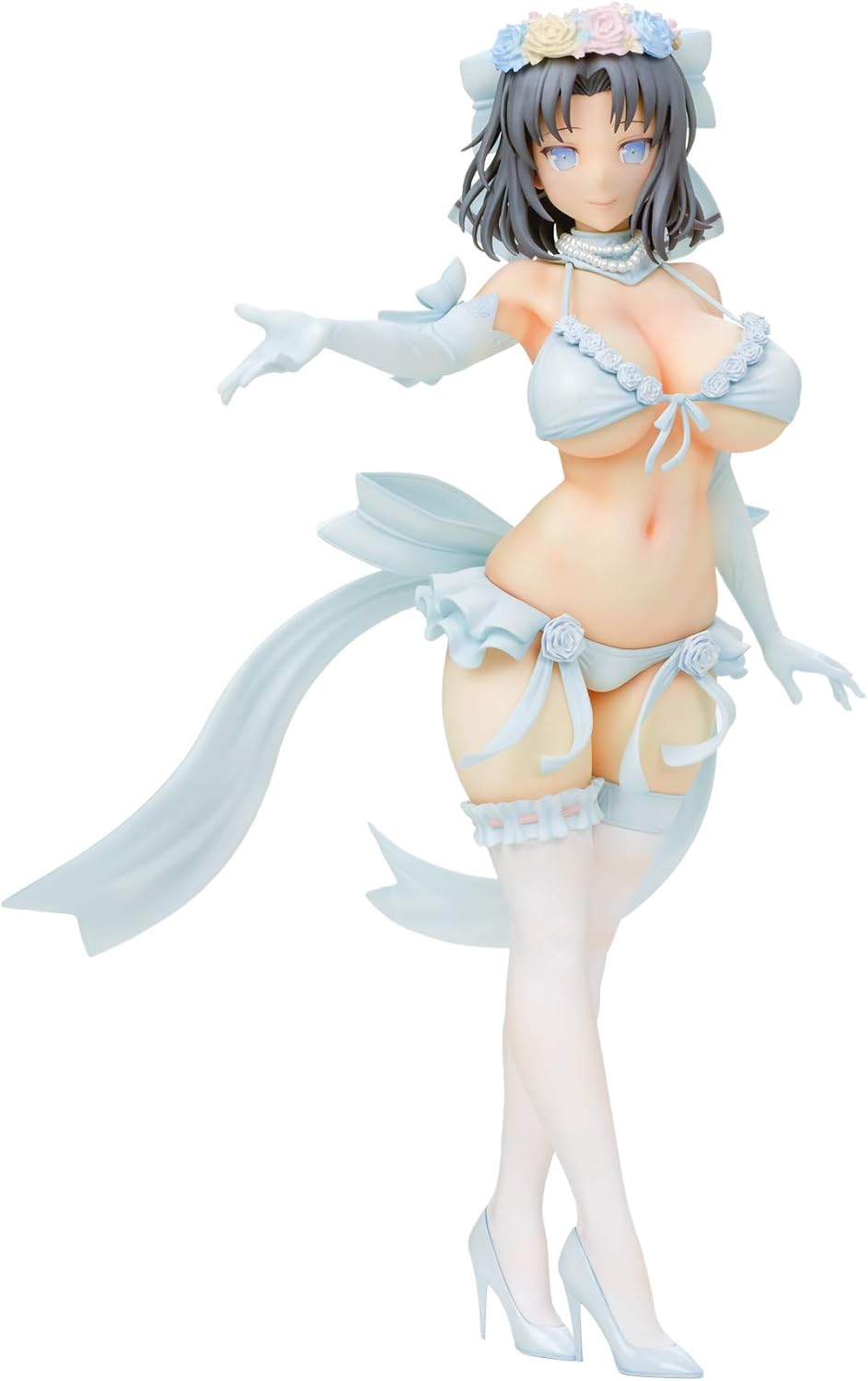 Amazon シノビマスター 閃乱カグラ New Link 雪泉 Wedding18 1 7 完成品フィギュア フィギュア ドール 通販