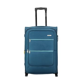 Aristocrat Polyester 42.5 cms Blue Softsided Check-in Luggage (STVI2W65BLU)