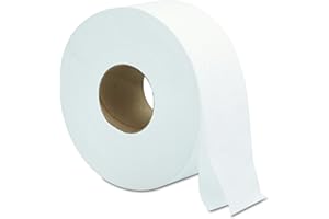 General Supply 9JUMBO Jumbo Roll Bath Tissue, 2-Ply, 9", White (Case of 12)