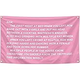 Funny Jersey Shore Letter Tapestry 3×5 Feet Indoor and Outdoor Tapestry with Brass Grommets Boys and Girls Room, Dorm, Bedroo