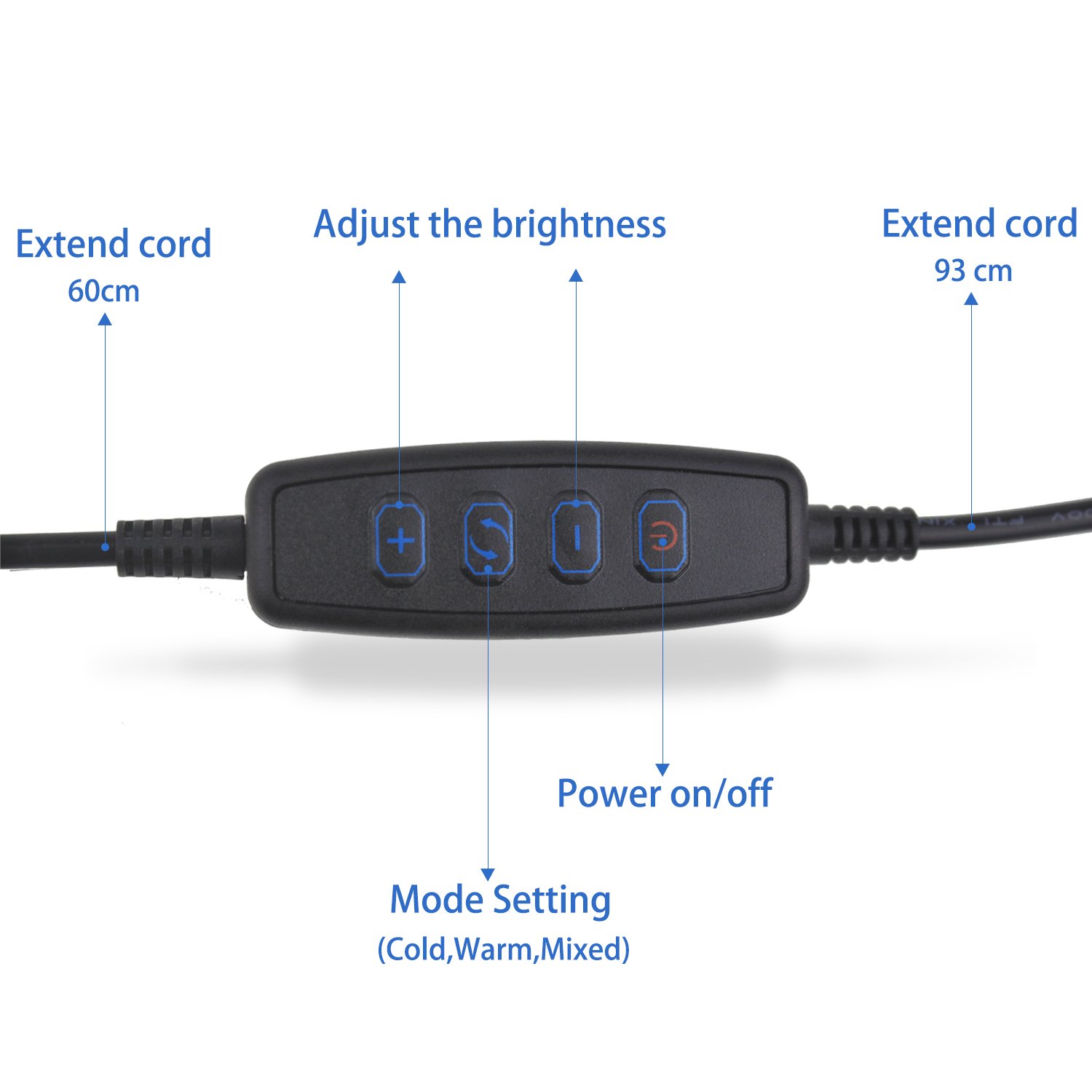 SHEKAR Dimmable Selfie Ring light with Cell Phone Holder | Flexible Mobile Phone Clip Holder Lazy Bracket Desk Lamp with Clip| Perfect for Live Stream, Youtube, Facebook