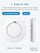 meross Interlinked WiFi Smoke Alarm Hub Required HomeKit SmartThings view 8