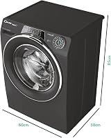 Candy RapidO 10 kg 1600rpm Washing Machine White view 2